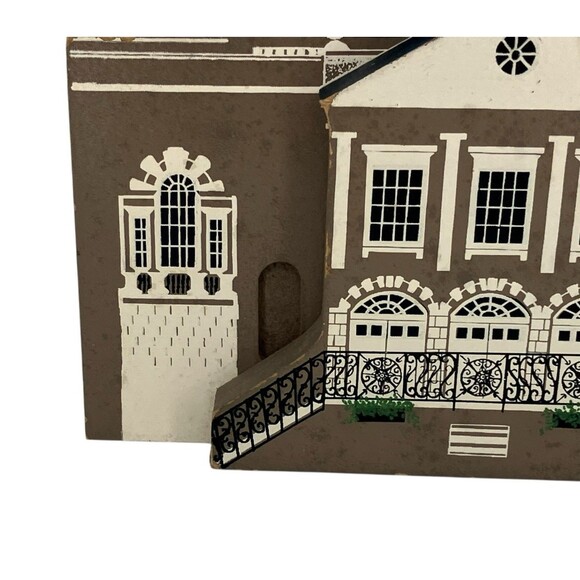 The Old Exchange Building Charleston South Carolina Signed Wood Shelf Sitter - Picture 6 of 14